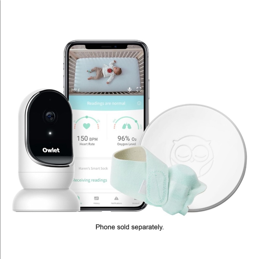 Owlet camera and sock bundle. Gently used.